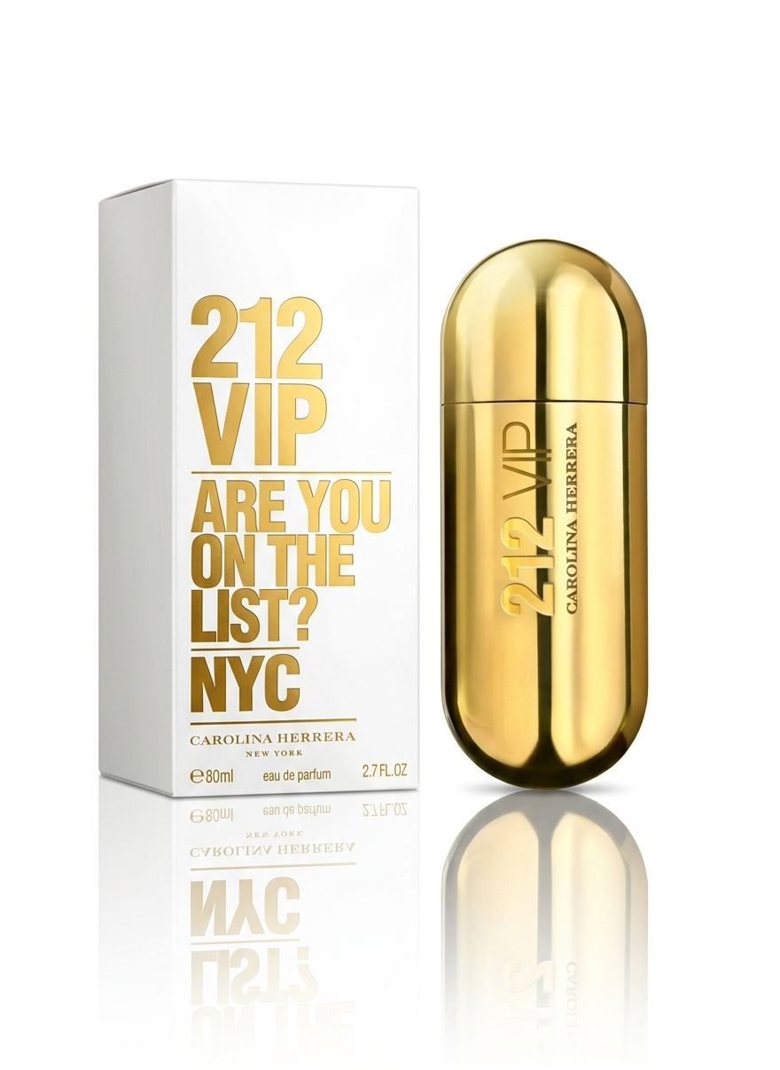 Perfume 212 Vip Carolina Herrera Eau De Parfum 80 ml