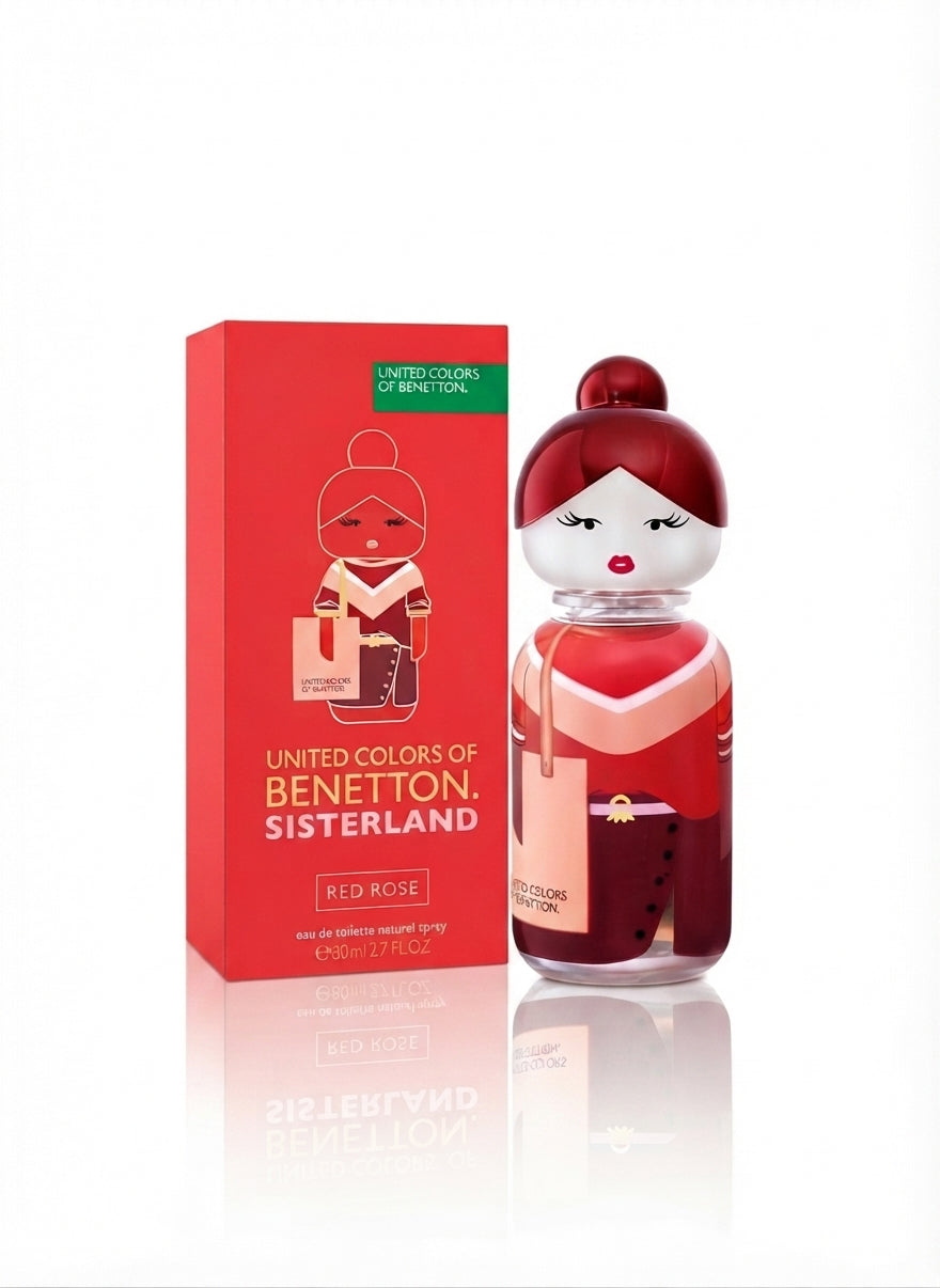 Perfume Benetton Sisterland Red Rose EDT 80 ml