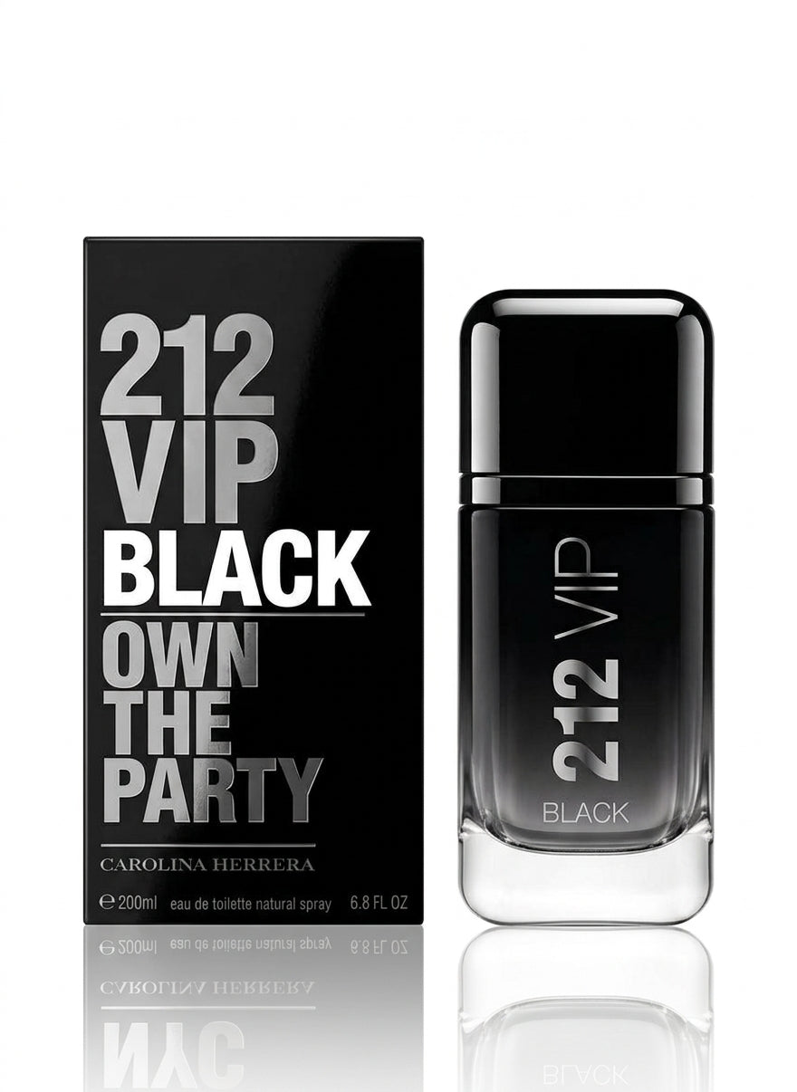 Perfume Carolina Herrera 212 Vip Black 200 ml
