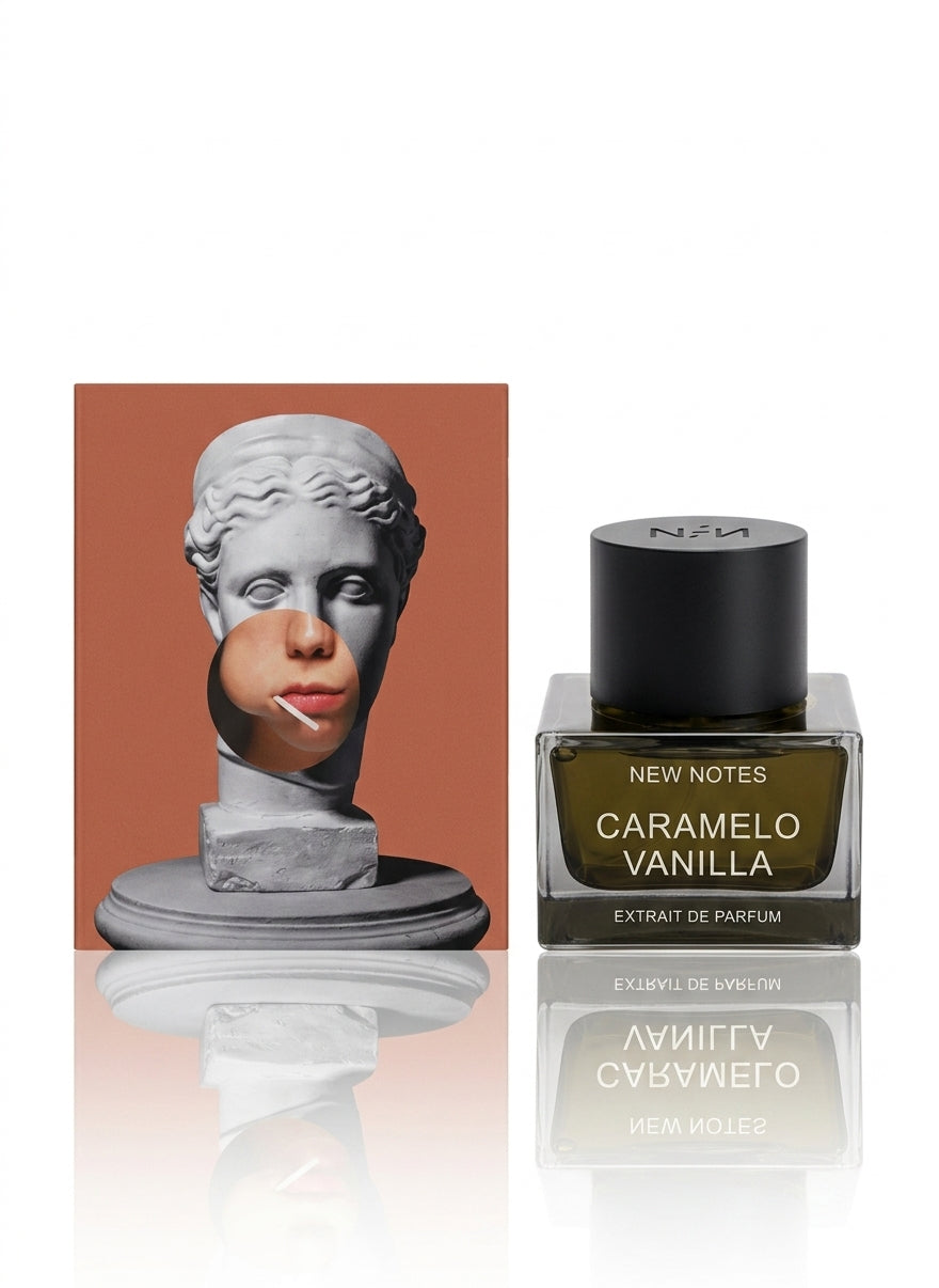 Perfume New Notes Caramelo Vanilla Extrait Edp 50 ml
