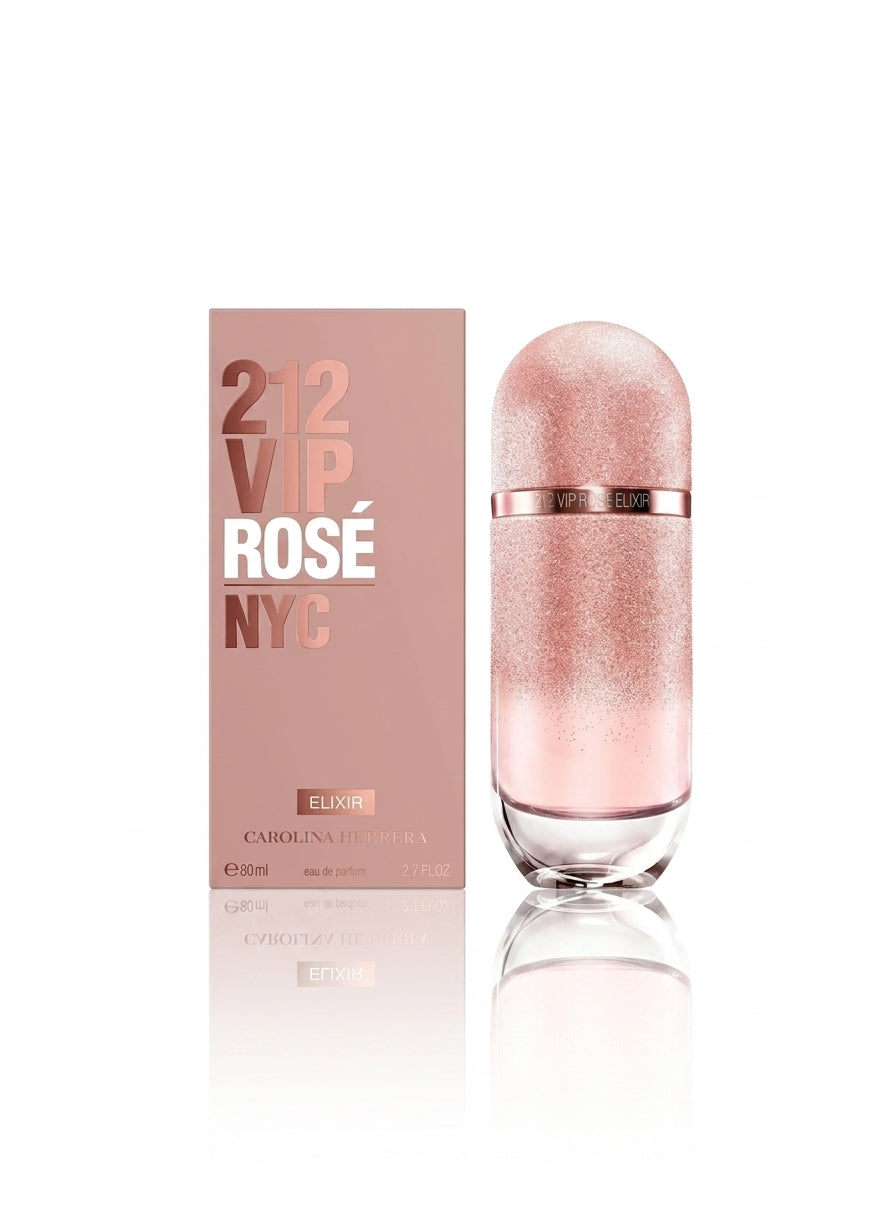 Perfume Carolina Herrera 212 Vip Rose Elixir Edp 80 ml